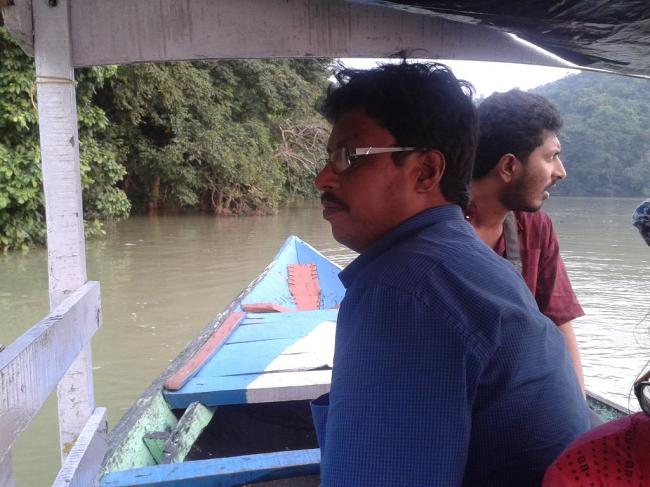 Boating in Maithon Dam