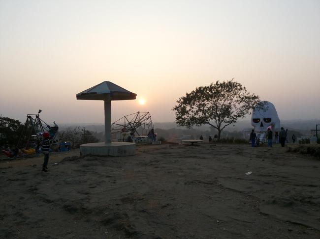 Nandan Pahar - sunset view and other rides