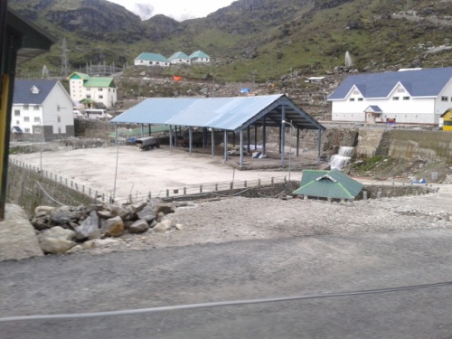 Camp for Kailash Manasarovar yatra  at Nathula