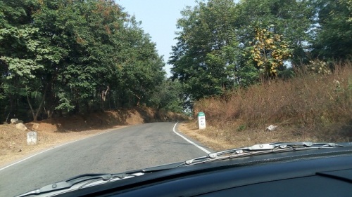 On the way to Chinnamasta Mandir 