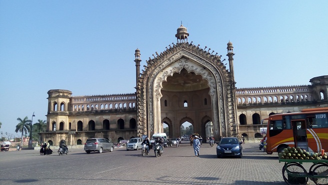 Rumi Gate -famour landmark in Lucknow
